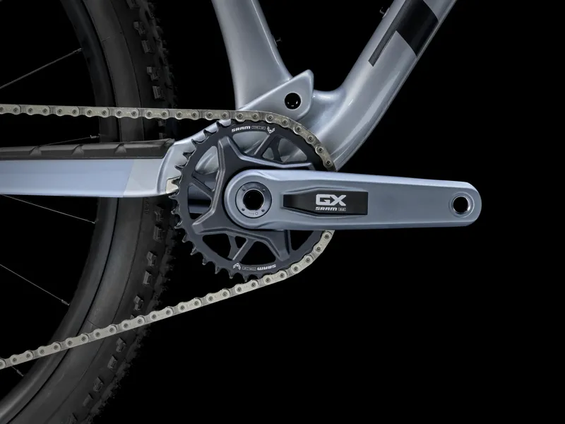 TREK Supercaliber SL 9.7 GX AXS Gen 2 Full Suspension XC Mountain Bike in Plasma Grey Pearl COSMETIC DAMAGE -7