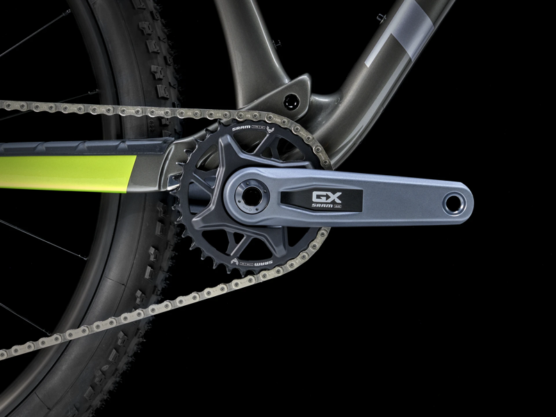 TREK Supercaliber SL 9.7 GX AXS Gen 2 Full Suspension XC Mountain Bike in Power Surge Green-5