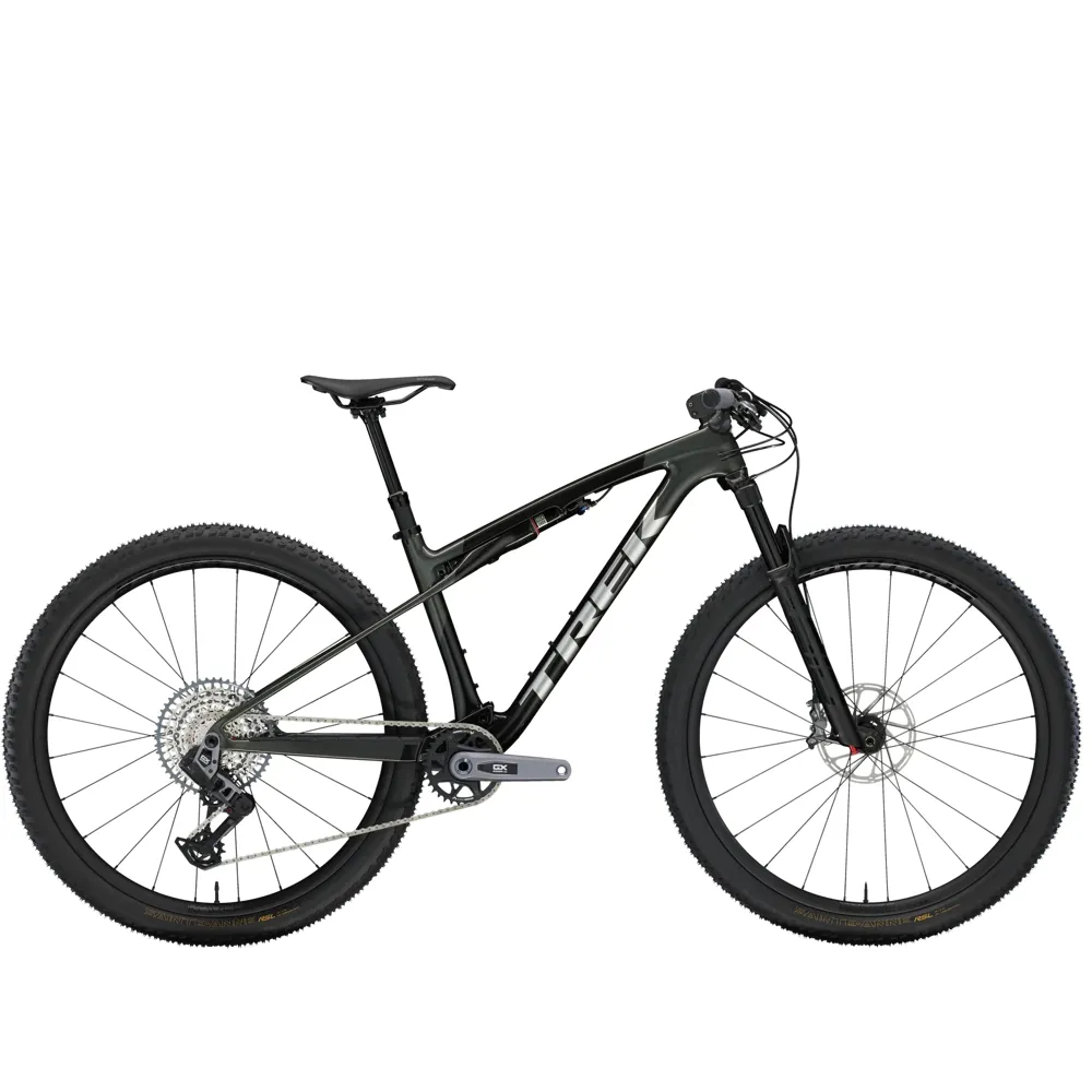 Team Cycles Trek TREK Supercaliber SLR 9.8 GX AXS Gen 2 Full Suspension XC Mountain Bike in Deep Smoke | Interest FREE Finance & Online Refund Policy.