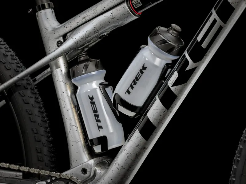 TREK Supercaliber SLR 9.8 XT Gen 2 Full Suspension XC Mountain Bike in Argent Drizzle-1