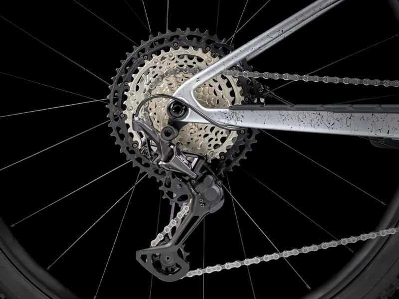 TREK Supercaliber SLR 9.8 XT Gen 2 Full Suspension XC Mountain Bike in Argent Drizzle-4