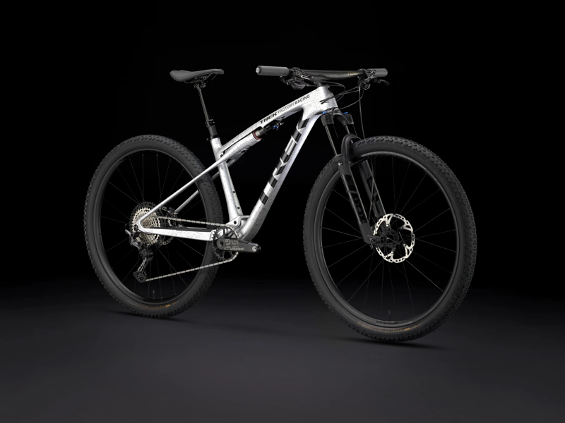 TREK Supercaliber SLR 9.8 XT Gen 2 Full Suspension XC Mountain Bike in Argent Drizzle-11