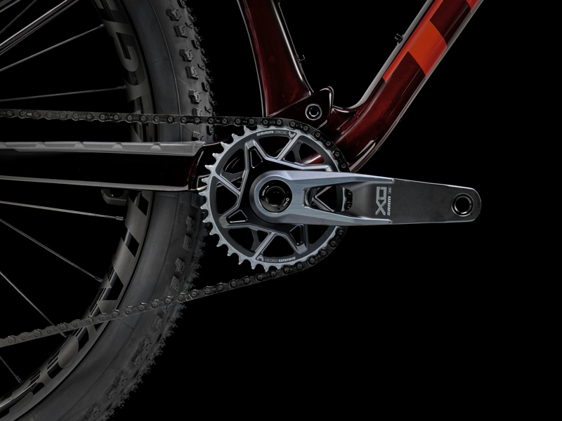 TREK Supercaliber SLR 9.9 X0 AXS Gen 2 Full Suspension XC Mountain Bike in Carbon Red Smoke-4