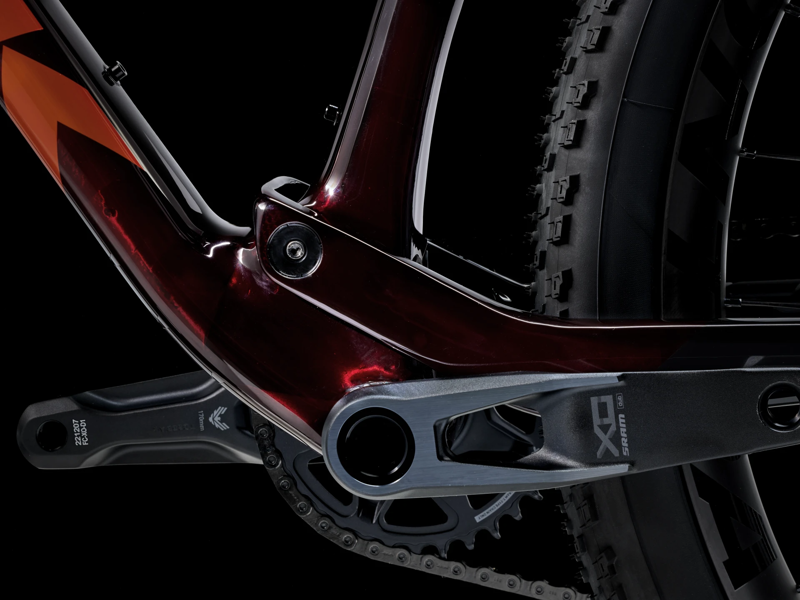 TREK Supercaliber SLR 9.9 X0 AXS Gen 2 Full Suspension XC Mountain Bike in Carbon Red Smoke-7