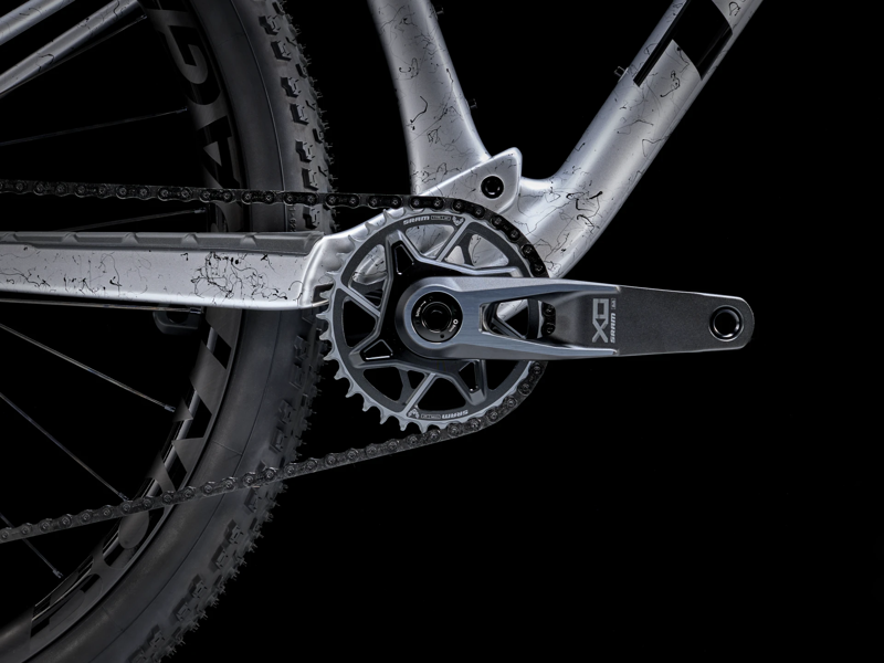 TREK Supercaliber SLR 9.9 X0 AXS Gen 2 Full Suspension XC Mountain Bike in Argent Drizzle-4