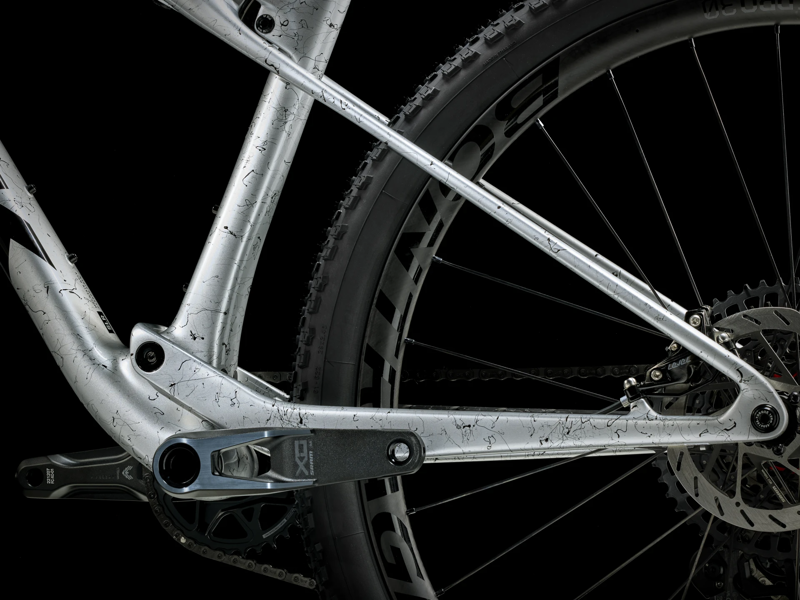 TREK Supercaliber SLR 9.9 X0 AXS Gen 2 Full Suspension XC Mountain Bike in Argent Drizzle-5