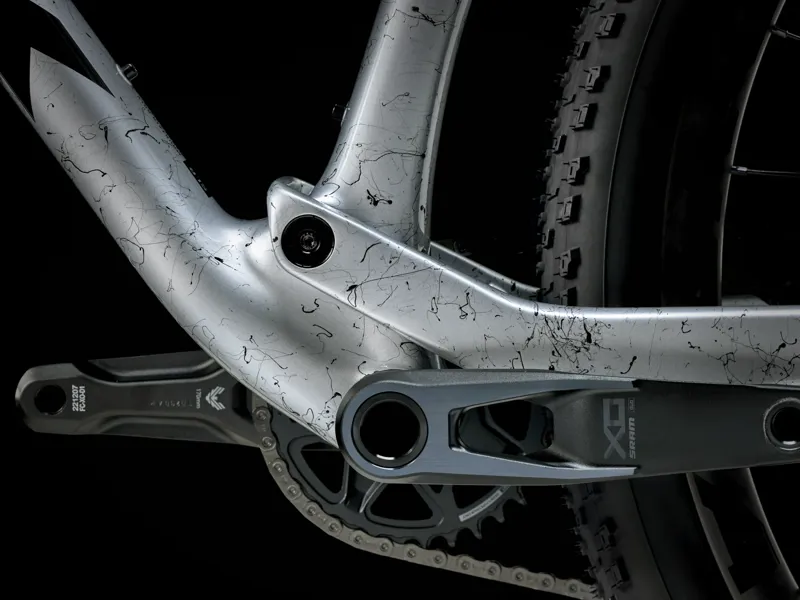 TREK Supercaliber SLR 9.9 X0 AXS Gen 2 Full Suspension XC Mountain Bike in Argent Drizzle-7