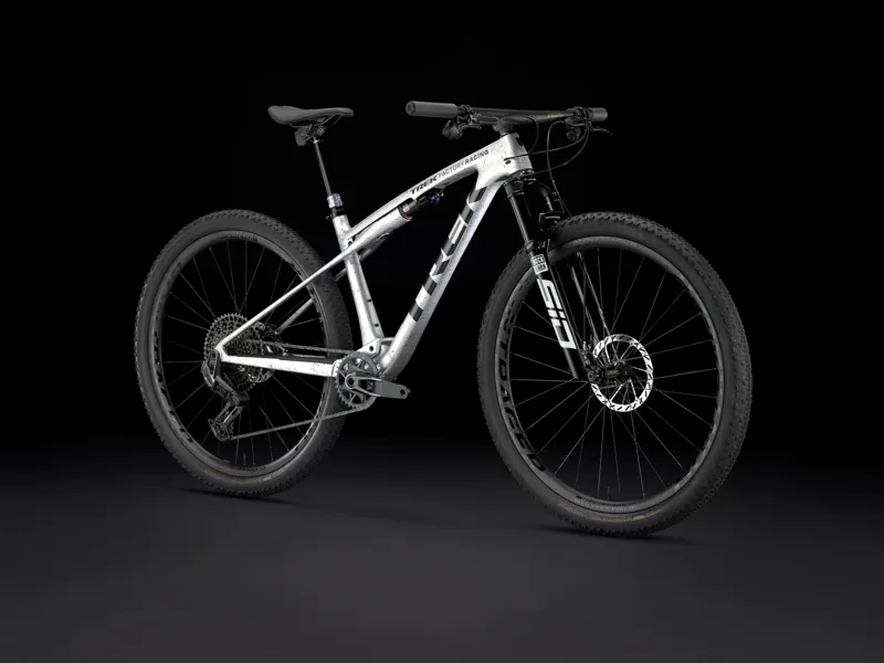 TREK Supercaliber SLR 9.9 X0 AXS Gen 2 Full Suspension XC Mountain Bike in Argent Drizzle-9