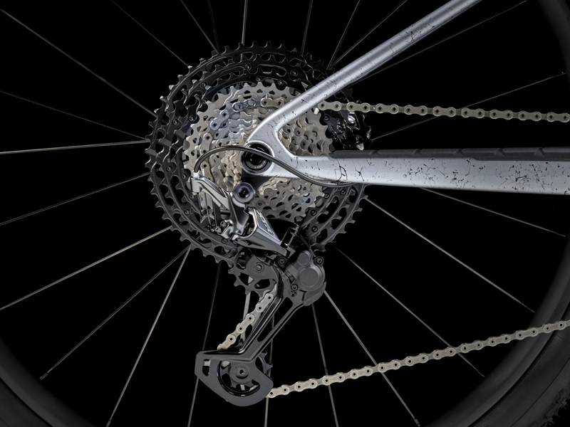 TREK Supercaliber SLR 9.9 XTR Gen 2 Full Suspension XC Mountain Bike in Argent Drizzle-4