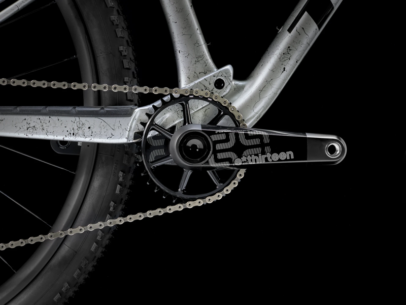 TREK Supercaliber SLR 9.9 XTR Gen 2 Full Suspension XC Mountain Bike in Argent Drizzle-5
