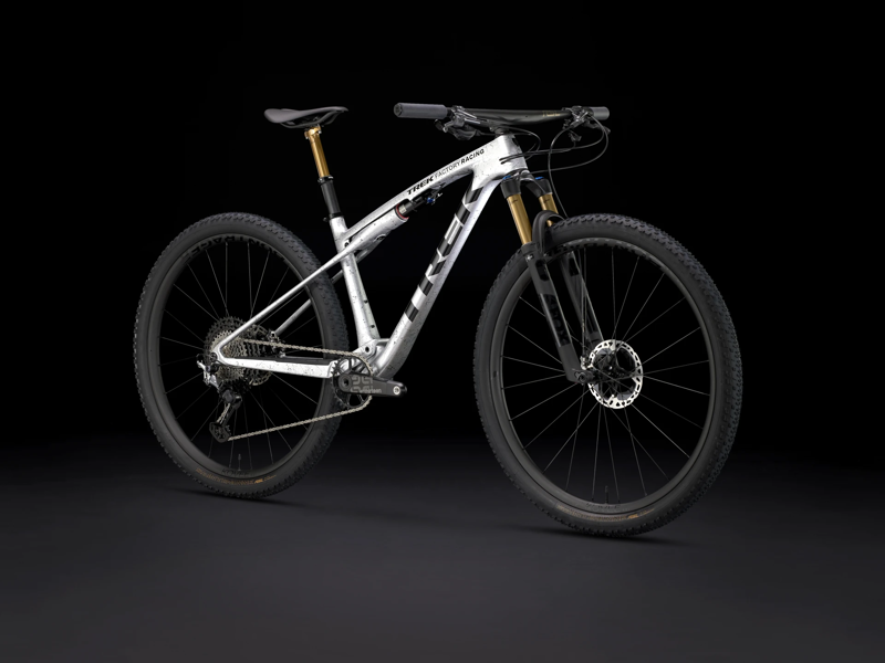 TREK Supercaliber SLR 9.9 XTR Gen 2 Full Suspension XC Mountain Bike in Argent Drizzle-11
