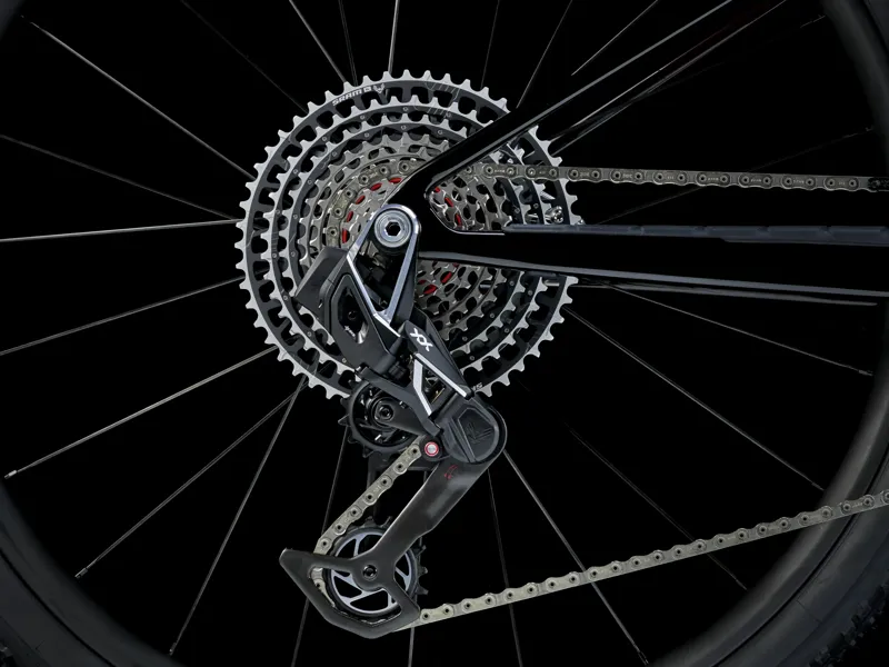 TREK Supercaliber SLR 9.9 XX AXS Gen 2 Full Suspension XC Mountain Bike in Carbon Red Smoke-4