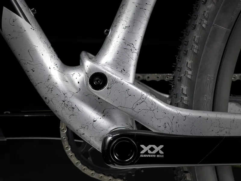 TREK Supercaliber SLR 9.9 XX AXS Gen 2 Full Suspension XC Mountain Bike in Argent Drizzle-9