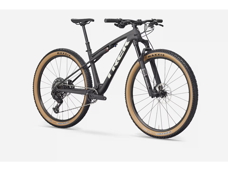 TREK Supercaliber SL 9.6 Gen 2 Full Suspension Mountain Bike in Matte Carbon and Gloss Black Splatter-5
