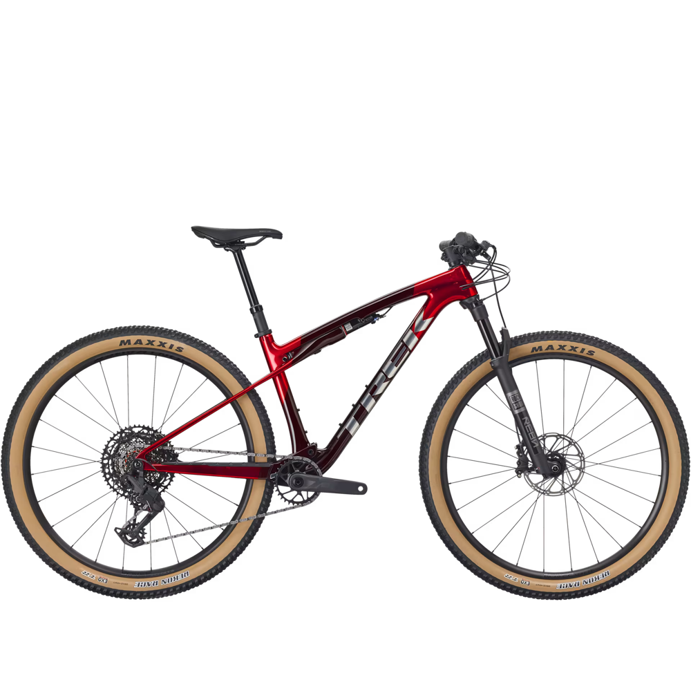 Team Cycles Trek TREK Supercaliber SL 9.6 Gen 2 Full Suspension Mountain Bike in Fury Red and Carbon Red Smoke | Interest FREE Finance & Online Refund Policy.