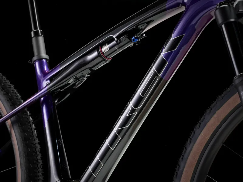 TREK Supercaliber SL 9.7 GX AXS T-Type Gen 2 Full Suspension Mountain Bike in Carbon Smoke and Purple-3
