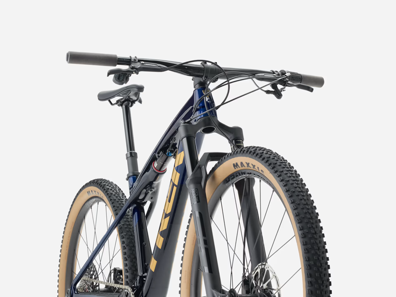 TREK Supercaliber SL 9.7 GX AXS Gen 2 Full Suspension Mountain Bike in Carbon Blue Smoke-1