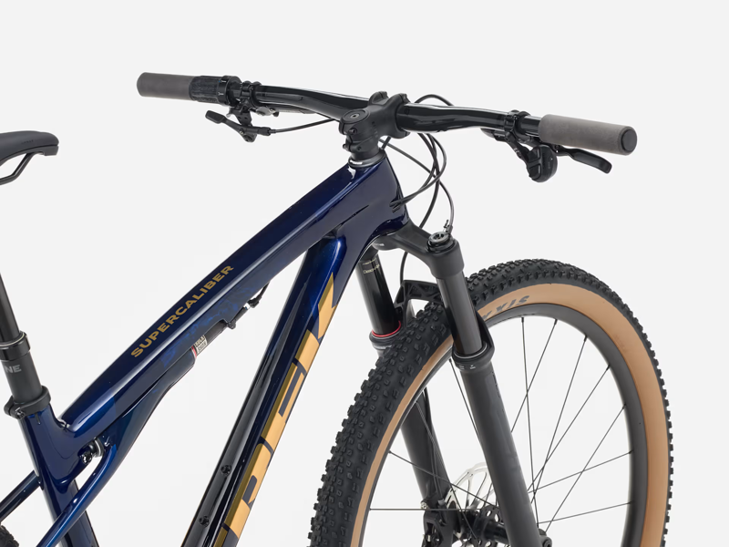 TREK Supercaliber SL 9.7 GX AXS Gen 2 Full Suspension Mountain Bike in Carbon Blue Smoke-2