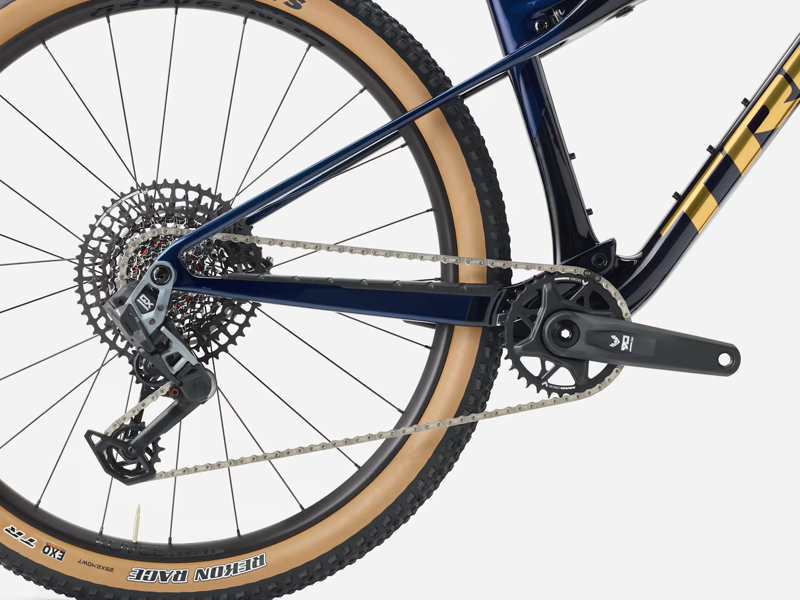 TREK Supercaliber SL 9.7 GX AXS Gen 2 Full Suspension Mountain Bike in Carbon Blue Smoke-4