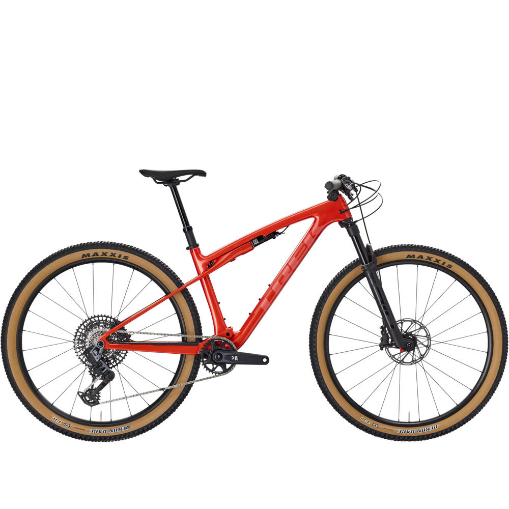 Team Cycles Trek TREK Supercaliber SL 9.7 GX AXS Gen 2 Full Suspension Mountain Bike in Lava | Interest FREE Finance & Online Refund Policy.