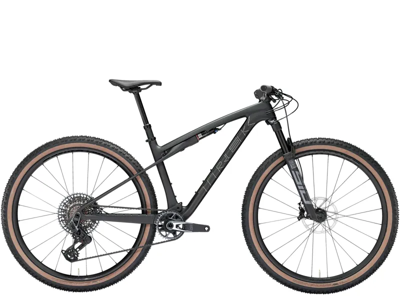 TREK Supercaliber SLR 9.8 X0 AXS T-Type Gen 2 Full Suspension Mountain Bike in Deep Smoke