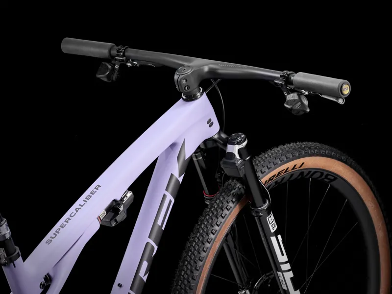 TREK Supercaliber SLR 9.9 Flight Attendant Gen 2 Full Suspension XC Mountain Bike in Lavendar Haze-1