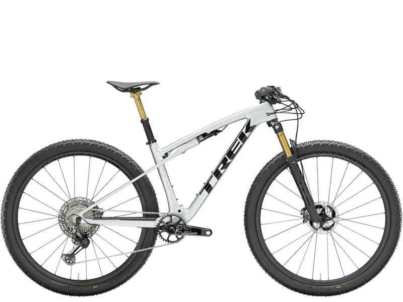 TREK Supercaliber SLR 9.9 XTR Gen 2 Full Suspension XC Mountain Bike in Argent Drizzle