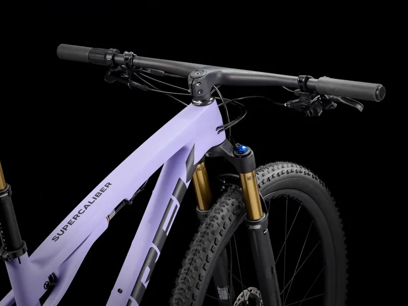 TREK Supercaliber SLR 9.9 XTR Gen 2 Full Suspension XC Mountain Bike in Lavendar Haze-1
