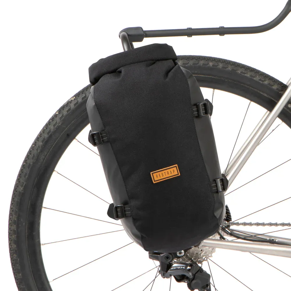 Team Cycles Restrap Switch Pannier Bag - 10 Litres | Interest FREE Finance & Online Refund Policy.