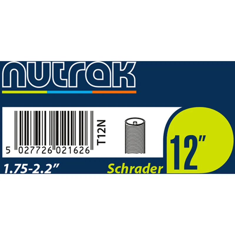 Nutrak Schrader Inner Tube - Various Sizes-1