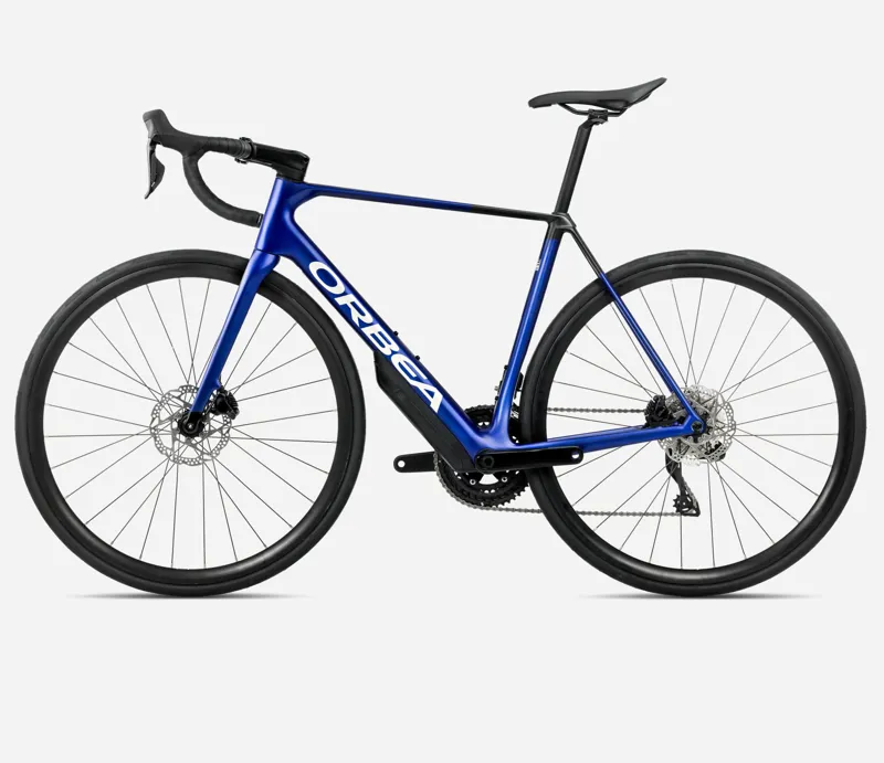 ORBEA Orca M20iTEAM Road Bike in Cobalt Blue and Carbon Raw Matt-3