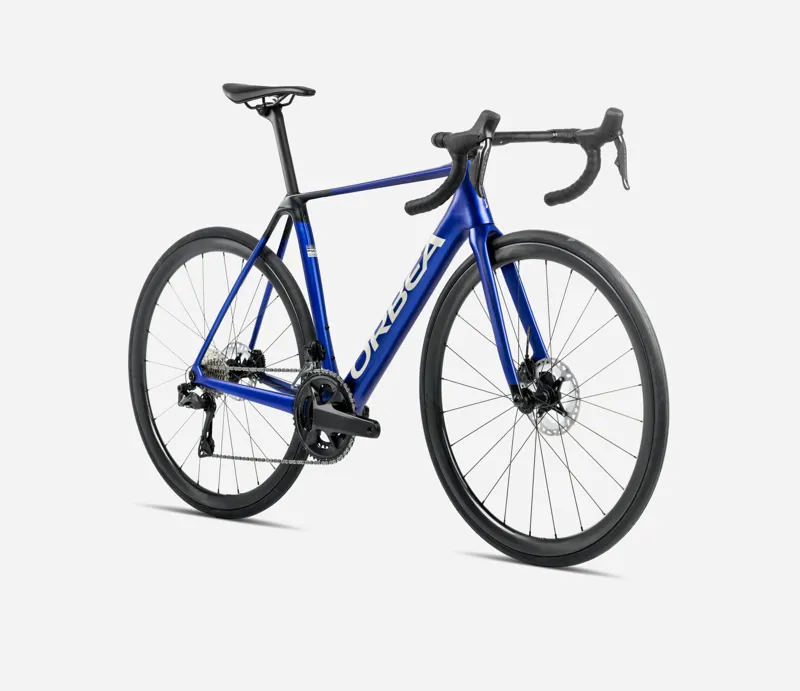ORBEA Orca M20iTEAM Road Bike in Cobalt Blue and Carbon Raw Matt-2