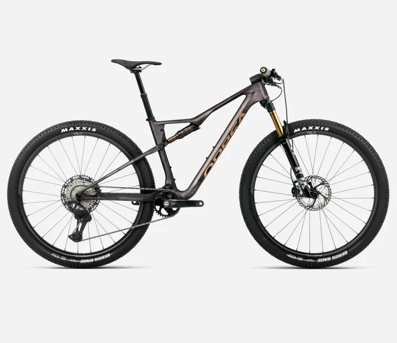 ORBEA Oiz M-Pro Full Suspension Mountain Bike in Bronze Carbon