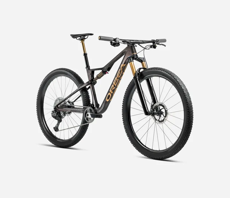 ORBEA Oiz M-Pro Full Suspension Mountain Bike in Bronze Carbon
