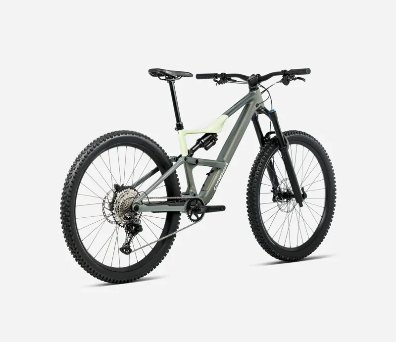 ORBEA Occam LT H10 Full Suspension Mountain Bike in Spaceship Green and Acid Gum-1