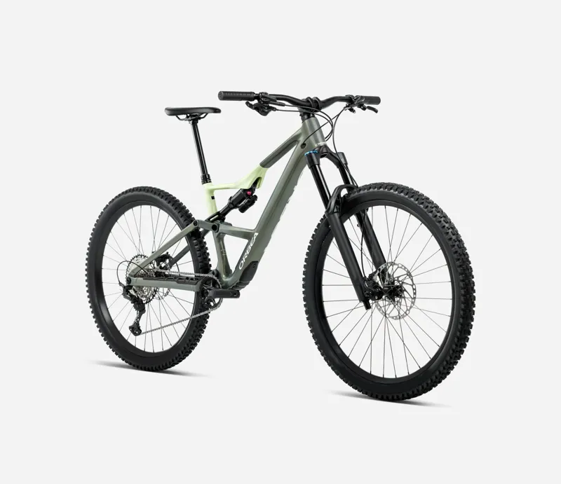 ORBEA Occam LT H30 Full Suspension Mountain Bike in Spaceship Green and Acid Gum-3