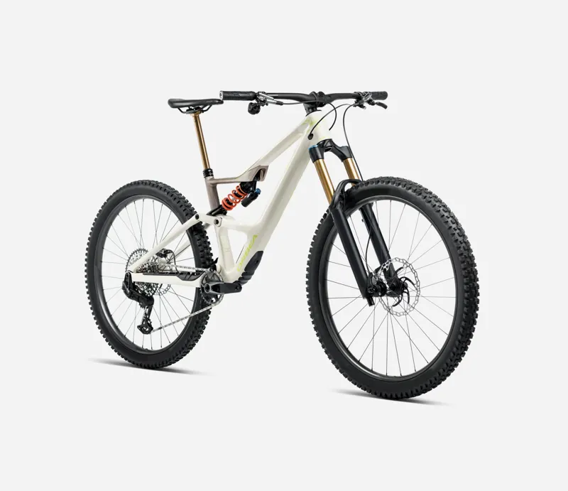 ORBEA Occam LT M30 Full Suspension Mountain Bike in Sunset Carbon View and Black Matt-3