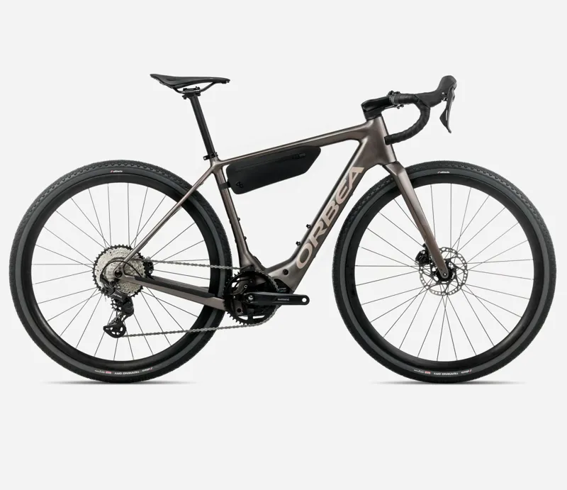 ORBEA Denna H30 420Wh Electric Gravel Bike in Magnetic Bronze Matt and Nickel