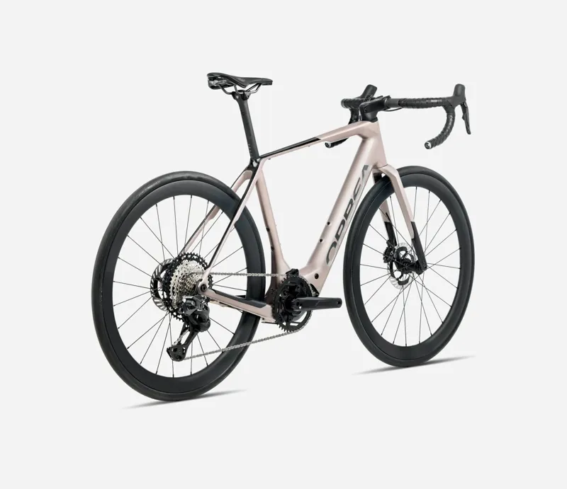 ORBEA Denna M40 420Wh Electric Gravel Bike in Nickel Matt and Carbon Raw-1