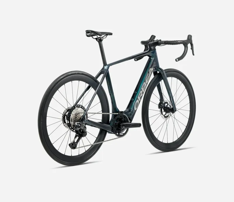 ORBEA Denna M20 420Wh Electric Gravel Bike in Escape Green and Foggy Matt-1