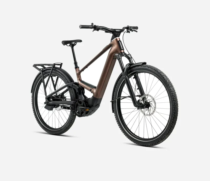 ORBEA Muga 30 750Wh Electric Hybrid Bike in Rust and Diamond Black Matt-2