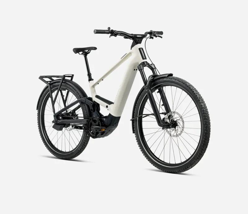 ORBEA Muga 20 750Wh Electric Hybrid Bike in Ivory White and Black-2