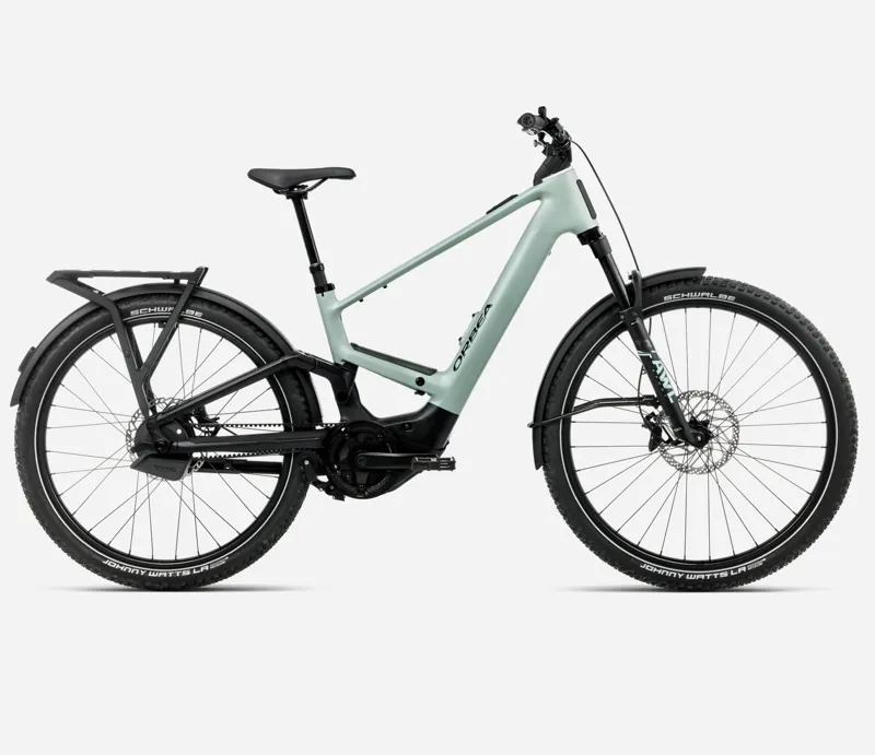 ORBEA Muga 10 750Wh Electric Hybrid Bike in Blue Stone and Diamond Black Matt