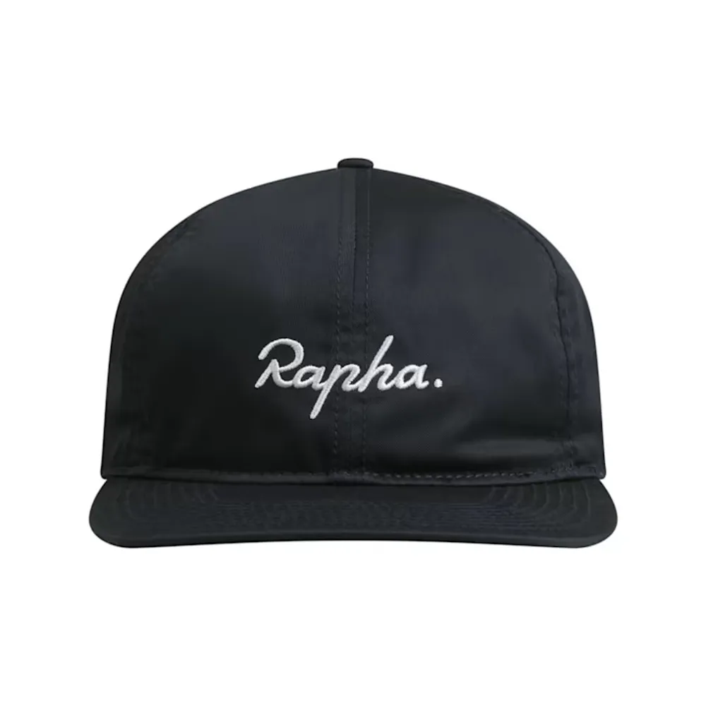 Team Cycles Rapha Trail 6 Panel Cap in Black | Interest FREE Finance & Online Refund Policy.