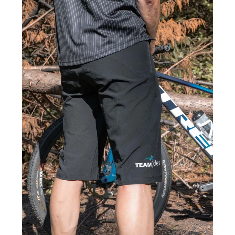 Team Cycles Mountain Bike Shorts in Black-1