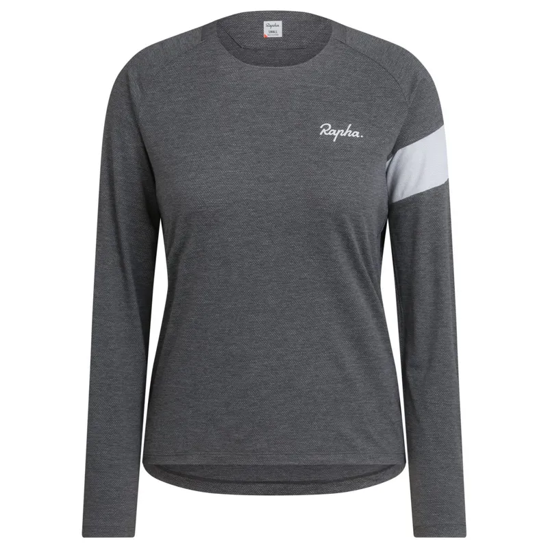 Rapha Women's Trail LS Technical T Shirt in Grey
