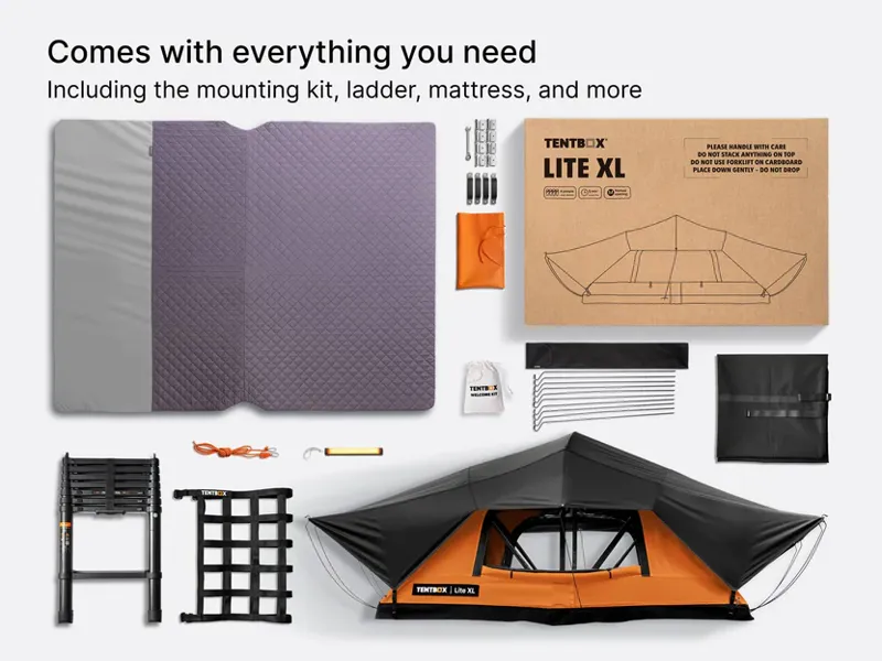 Tentbox Lite XL in Flint-5
