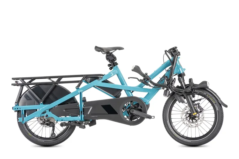Tern GSD S10 LX Gen 3 545Wh Electric Cargo Bike in Blue-1