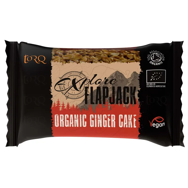 Torq Explore Flapjack in Organic Ginger Cake - 65g