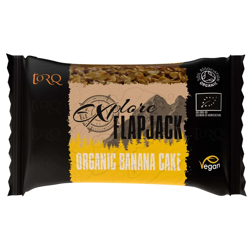 Torq Explore Flapjack in Organic Banana Cake - 65g